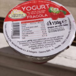 yogurt fragola - 150 g