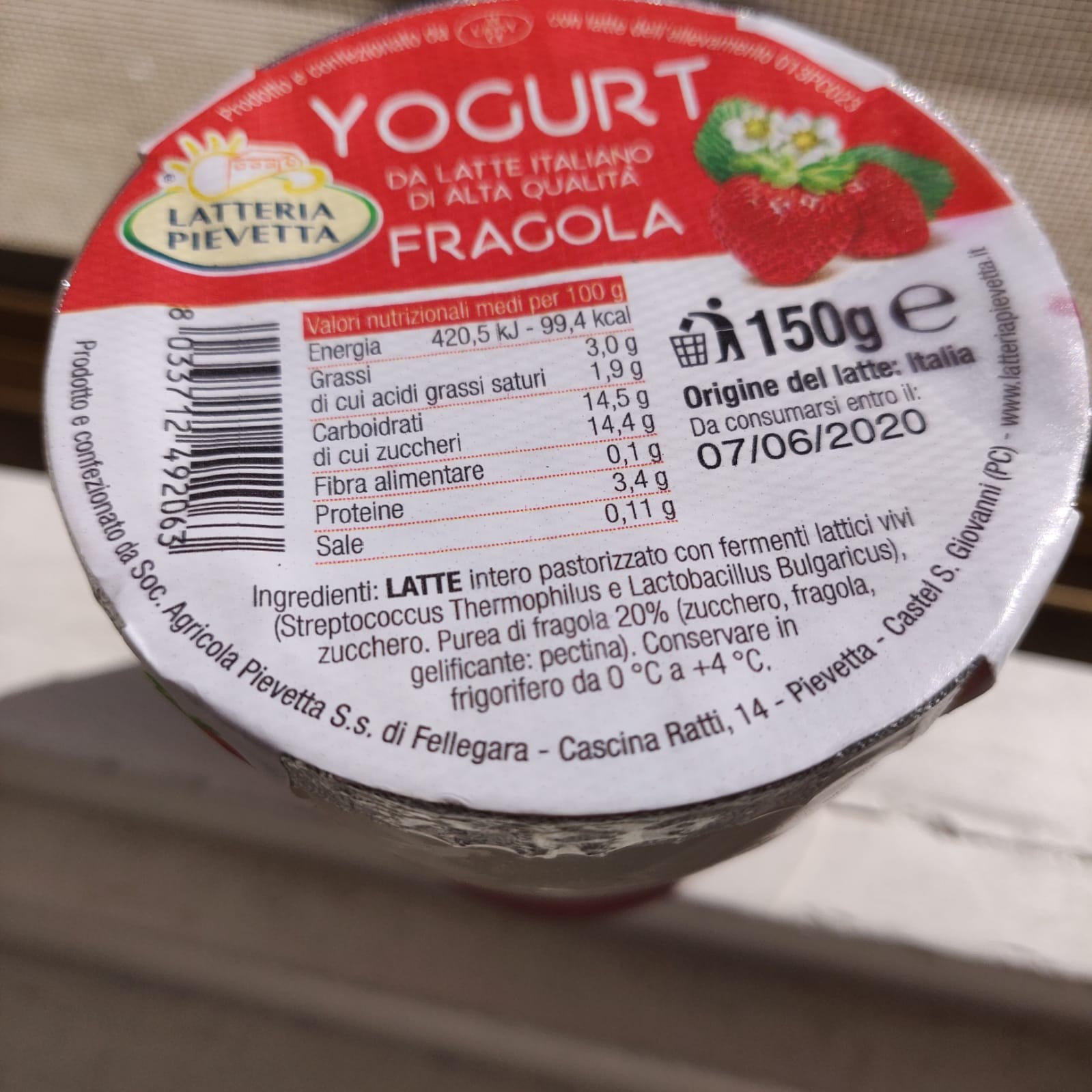 yogurt -180 g