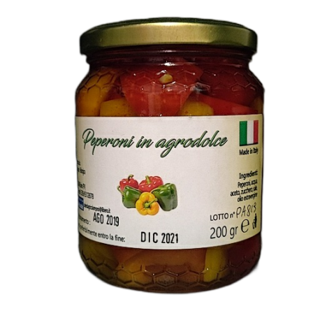 peperoni agrodolce - 200 g
