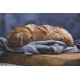 pane di farina tritordeum (semola di grano duro e orzo) di pasta madre