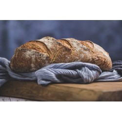 pane di farina tritordeum (semola di grano duro e orzo) di pasta madre