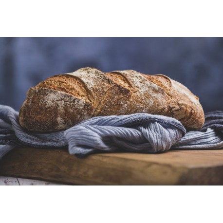 pane di farina tritordeum (semola di grano duro e orzo) di pasta madre