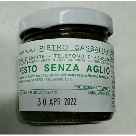 pesto genovese senza aglio- 170 g