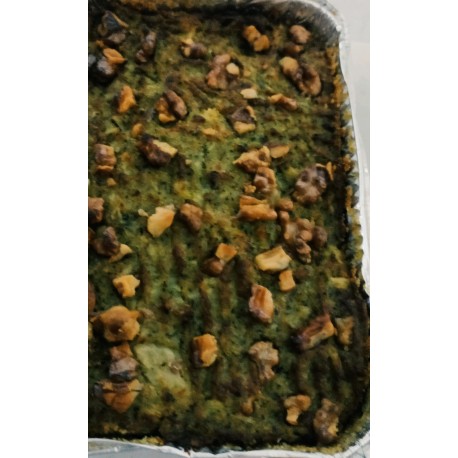 Polpettone di broccoli e noci - teglia da ca 350 g