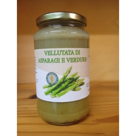 Vellutata di asparagi e verdura BIO - 530 g