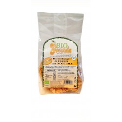 Biscotti di Farro con granelle di Nocciola - BIO - 250 g