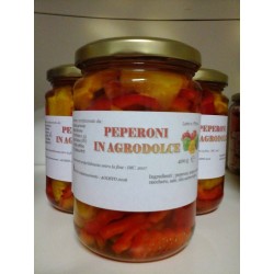 peperoni agrodolce - 400 g