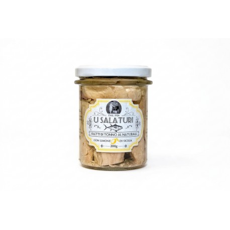 tonno alalunga al naturale al limone di sicilia - 200 g